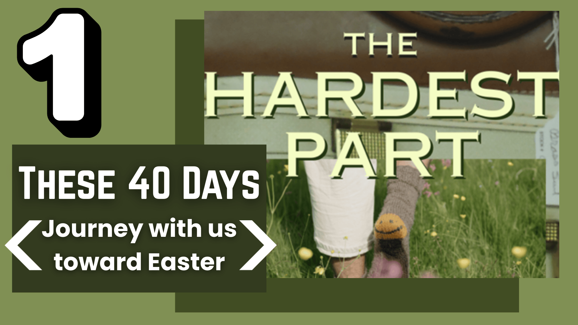 Lent — The Hardest Part YouTube Thumbnails